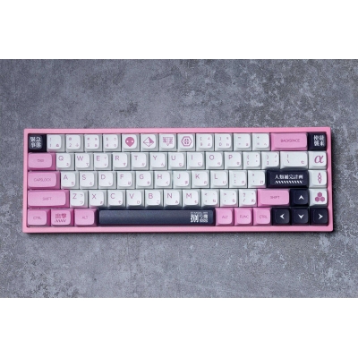 EVA-08 104+39 XDA Profile Keycap Set Cherry MX PBT Dye-subbed for Mechanical Gaming Keyboard